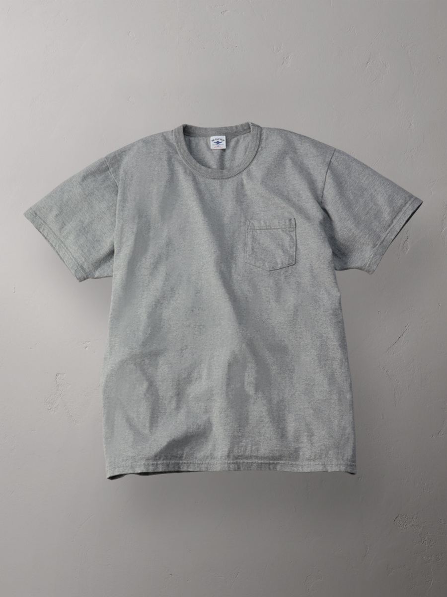 3本針の1本外し ポケットTシャツ FN-THC-101P