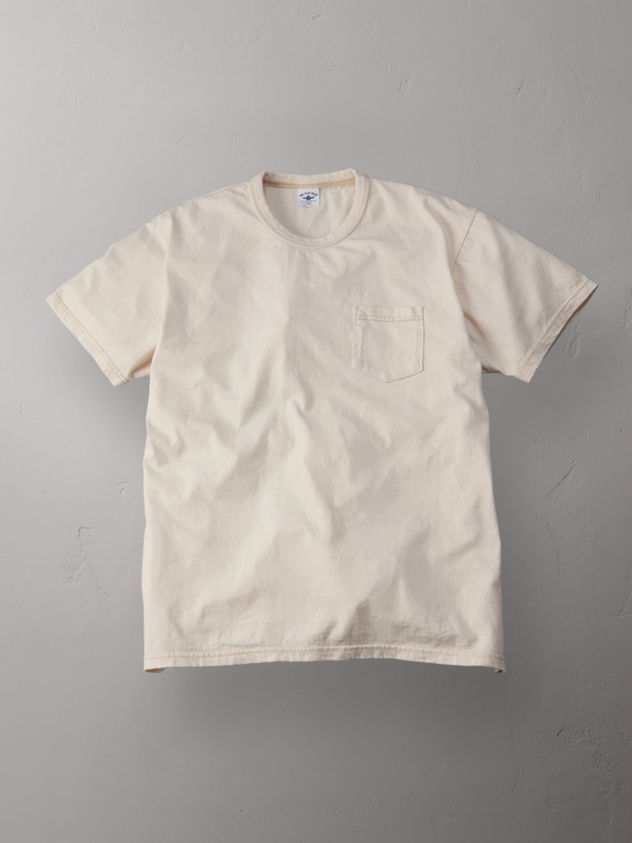 3本針の1本外し ポケットTシャツ FN-THC-101P