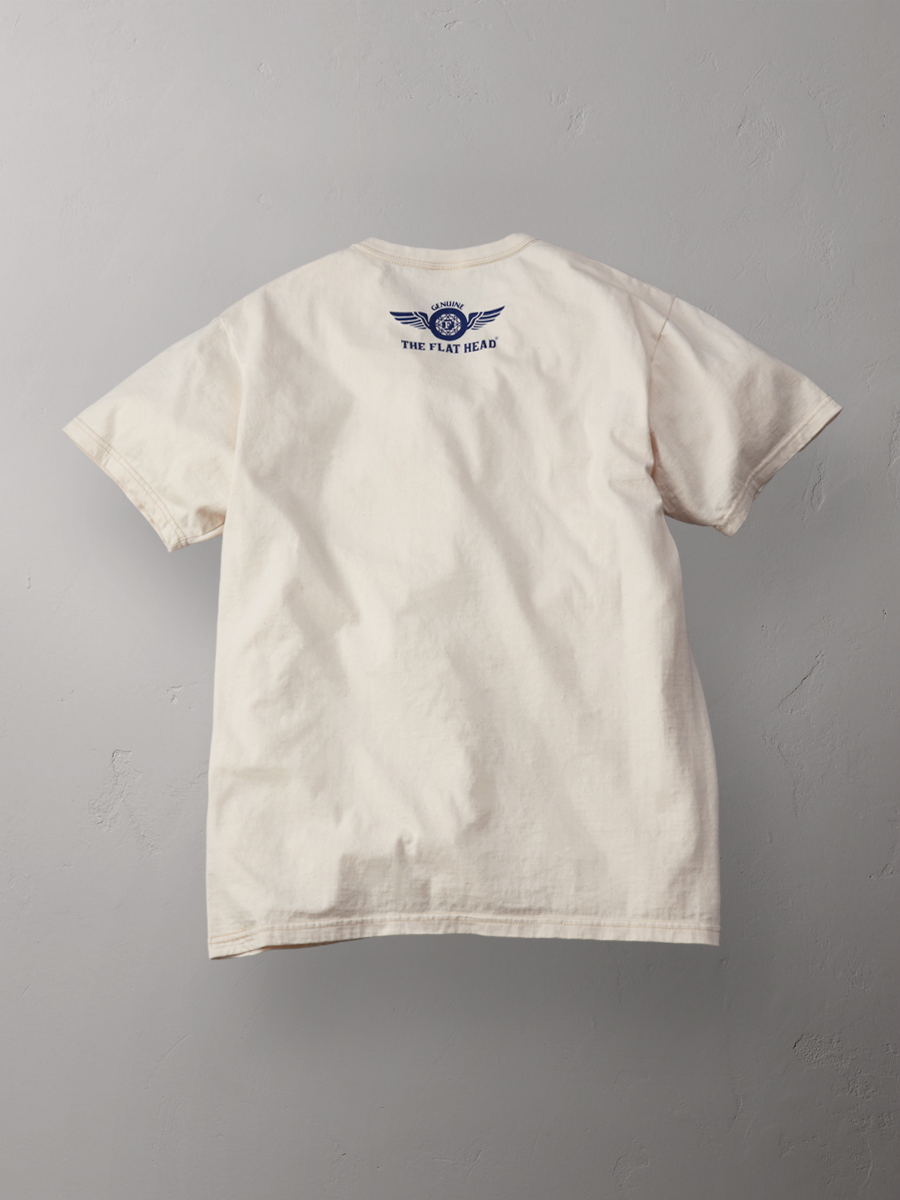 3本針の1本外し Tシャツ FN-THC-203