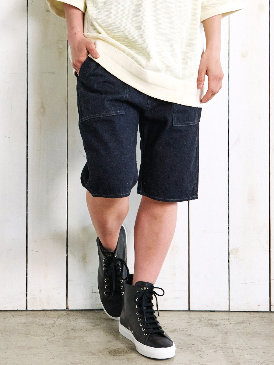 12oz デニム ハーフパンツ FN-S-DP002