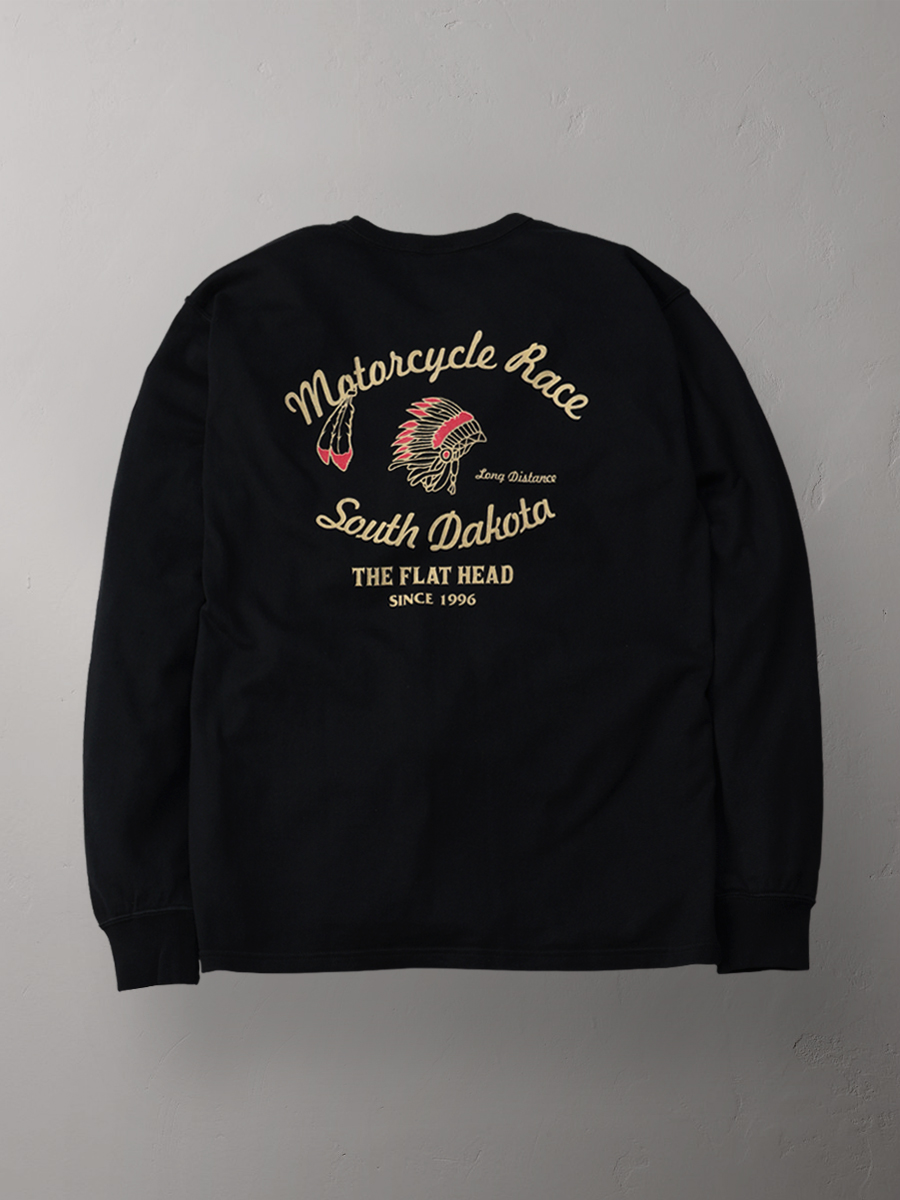 吊り生地 双糸 ロングスリーブTシャツ FN-TML-105