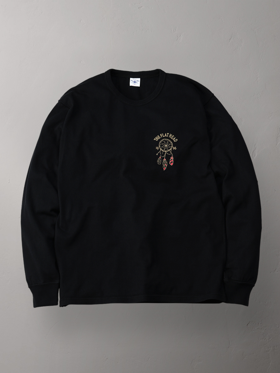 吊り生地 双糸 ロングスリーブTシャツ FN-TML-105