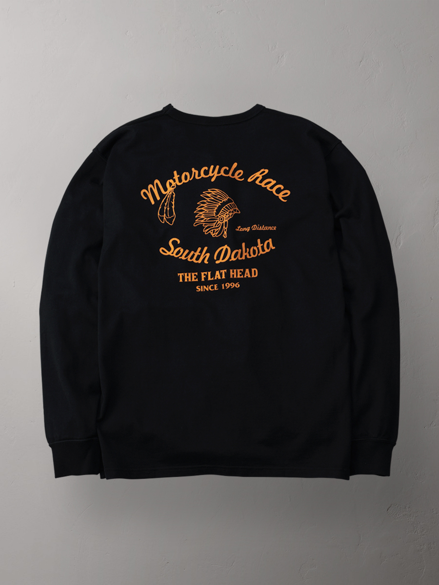 吊り生地 双糸 ロングスリーブTシャツ FN-TML-105