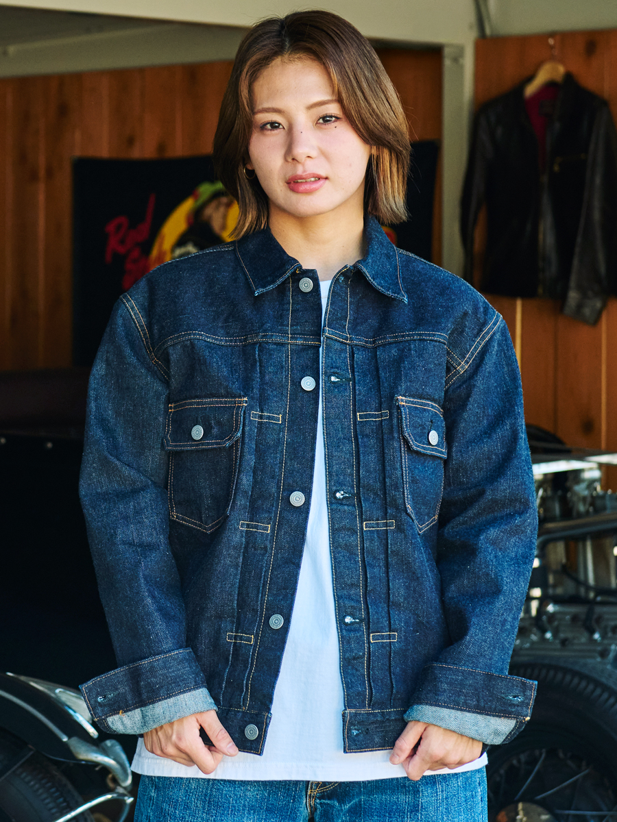 14.5oz デニムジャケット 50sモデル FN-OJ-D002