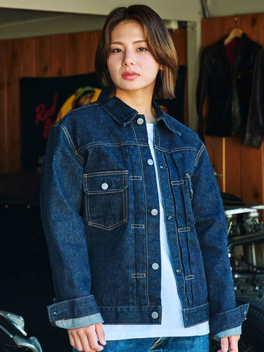 14.5oz デニムジャケット 50sモデル FN-OJ-D002